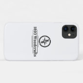1893 Woodcrafts iPhone 11 Hoesje (Achterkant (horizontaal))