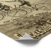 1894  Excel-voedingscyclus en kunstdrukken Poster (Hoek)