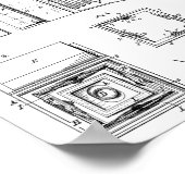 1894 Kunsttekenafdrukken voor vouwcamera Poster (Hoek)