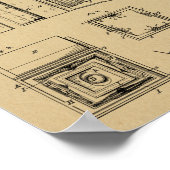 1894 Kunsttekenafdrukken voor vouwcamera Poster (Hoek)