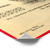 1894 League Chainless Safeties Bicycle Poster (Hoek)