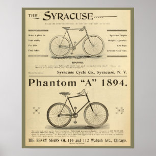 1894 Phantom A-fietser en Poster voor kunst