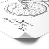 1895 brochure met fietspatroon poster (Hoek)