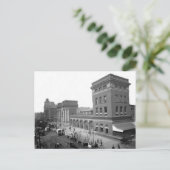 1895 Passenger Terminal Boston MA Briefkaart (Staand voorkant)