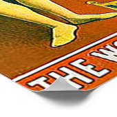 1895 ~ Poster de cirque Vintage. (Coin)