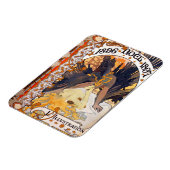 1896 Alphonse Mucha Noel Magneet (Linkerzijde)