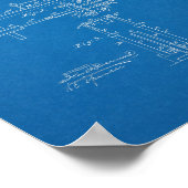 1896  blauwdruk voor fietspatronen poster (Hoek)