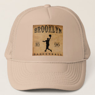 1896 Brooklyn New York Basketball Trucker Pet