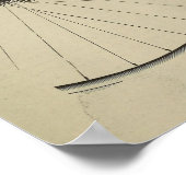 1896 fietsenmagazijn en kunstwerk Poster (Hoek)