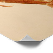 1896  kleureninktkunst afdrukken poster (Hoek)