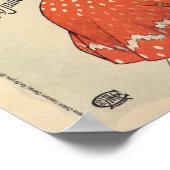 1896 Nationale Mode in Parijs Poster (Hoek)