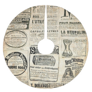 1897 Franse krantenadvertentie Kerstboom Rok