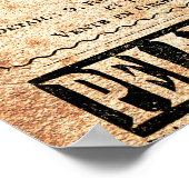 1897 Franse krantenadvertentie Poster (Hoek)