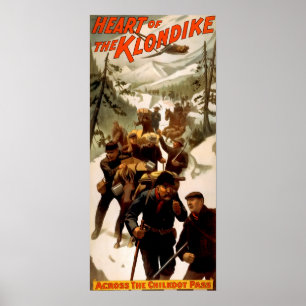 1897 KLONDIKE GOLD RUSH POSTER