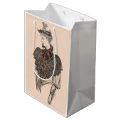 1897 Victoriaanse vrouw Medium Cadeauzakje (Achterkant Gekanteld)