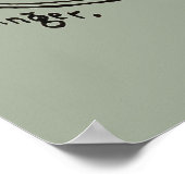 1898  illustratie van fietsen en kunstwerk Poster (Hoek)