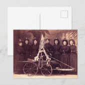 "1899 All Women Fire Dept" Briefkaart (Voorkant / Achterkant)