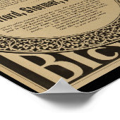 1899  Columbia fietsen en kunstPoster Poster (Hoek)