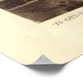 1899 Fort Collins, CO Birds Eye Uitzicht Panoramic Poster (Hoek)