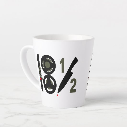 18 1/2 Mug latte (Angle gauche)