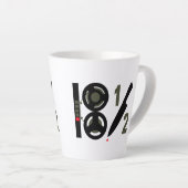 18 1/2 Mug latte (Angle droit)