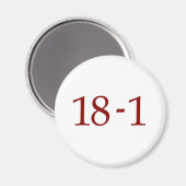 18-1 MAGNEET (Voorkant / Achterkant)