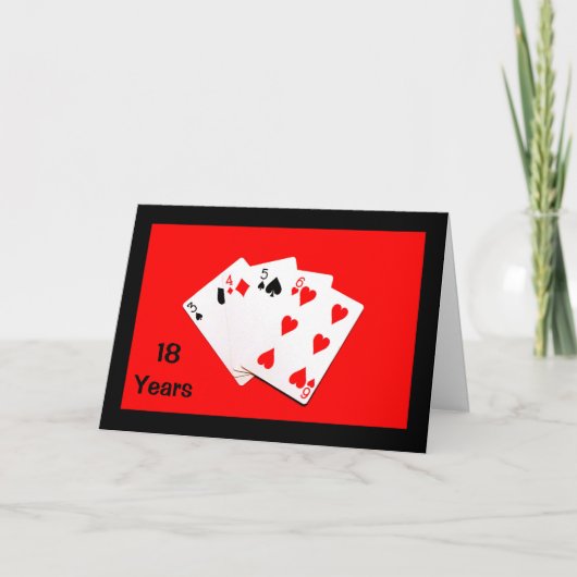 18 Ans C'est Énorme ! Carte d'anniversaire (Devant)