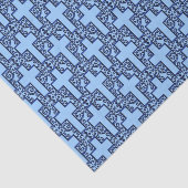 18 blauw-WEEFSELPAPIER Tissuepapier (Detail)