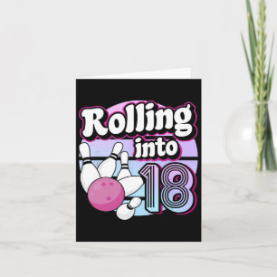 18 Bowling 18e verjaardag Kaart