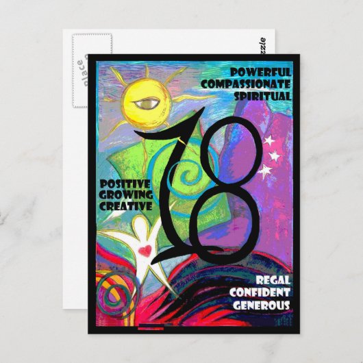 18 briefkaart (Voorkant / Achterkant)