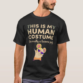 18 Dit Is Mijn Mensen Kostuum Ik Ben Echt Cavia Ha T-shirt