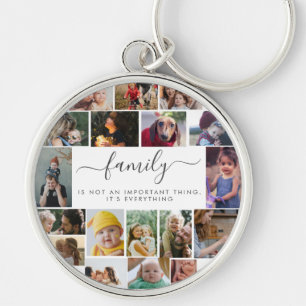 18 Foto Collage Cute Family Love Memory Sleutelhanger