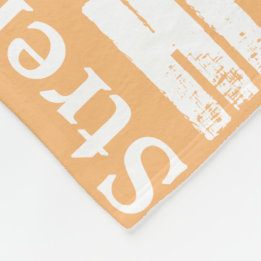 18 gepersonaliseerde namen of woorden Beste wensen Fleece Deken