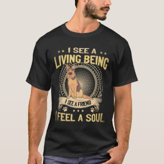 18 Ik Zie Een Levend Wezen Ik Zie Een Vriend Ik Vo T-shirt