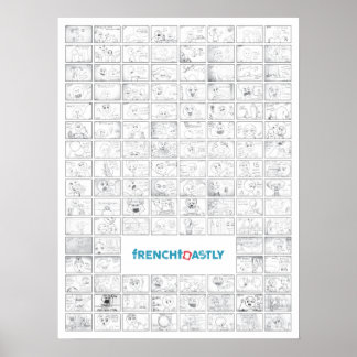 18-inch x 24-inch 120-dagen Poster, glanzend papie Poster