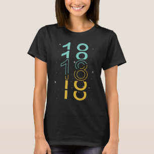 18 jaar 18e verjaardag 28 t-shirt