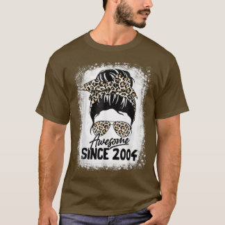 18 jaar Geweldige sinds 2004 Leopard 18th Birth T-shirt