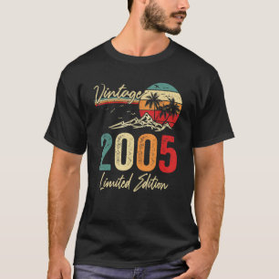 18 jaar oude Gift 2005 18e verjaardag T-shirt