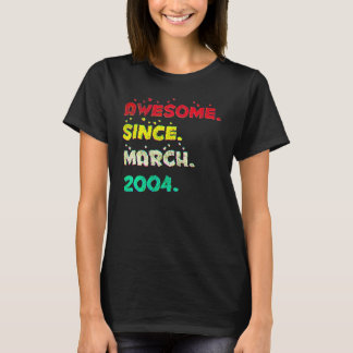 18-jarige maart 2004 3 t-shirt