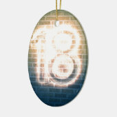 18 KERAMISCH ORNAMENT (Links)