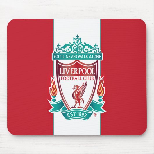 18 Liverpool logo Accessories Mouse Pads Muismat (Voorkant)