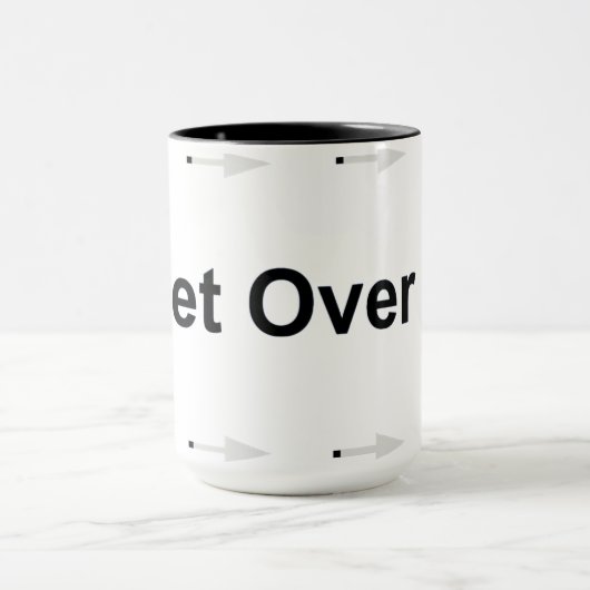 18 Oz koffie-Mok Mok (Midden)