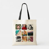 18 Photo Double Sided Black Handle Carry Bag Tote Bag (Achterkant)