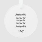 18 Roue - Semi-remorque - Ornement de camion (dos)