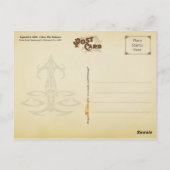 18 september 1884 Almanac. Weegschaal, de balans Briefkaart (Achterkant)