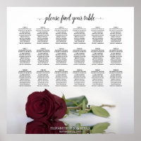 18 Tableau Burgundy Red Rose Mariage Tableau de si