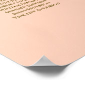 18 Tableau Mariage Plat de  Coral Peach & Gold (Coin)