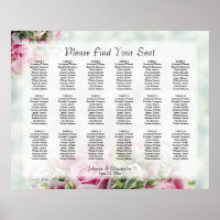 18 Tableau Mariage Roses roses rose