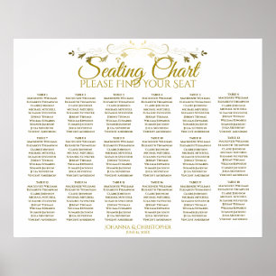 18 Tableau Or & blanc Simple Mariage Tableau de si