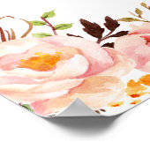 18 Tableaux Mariage Tableau de siège Floral Gold F (Coin)